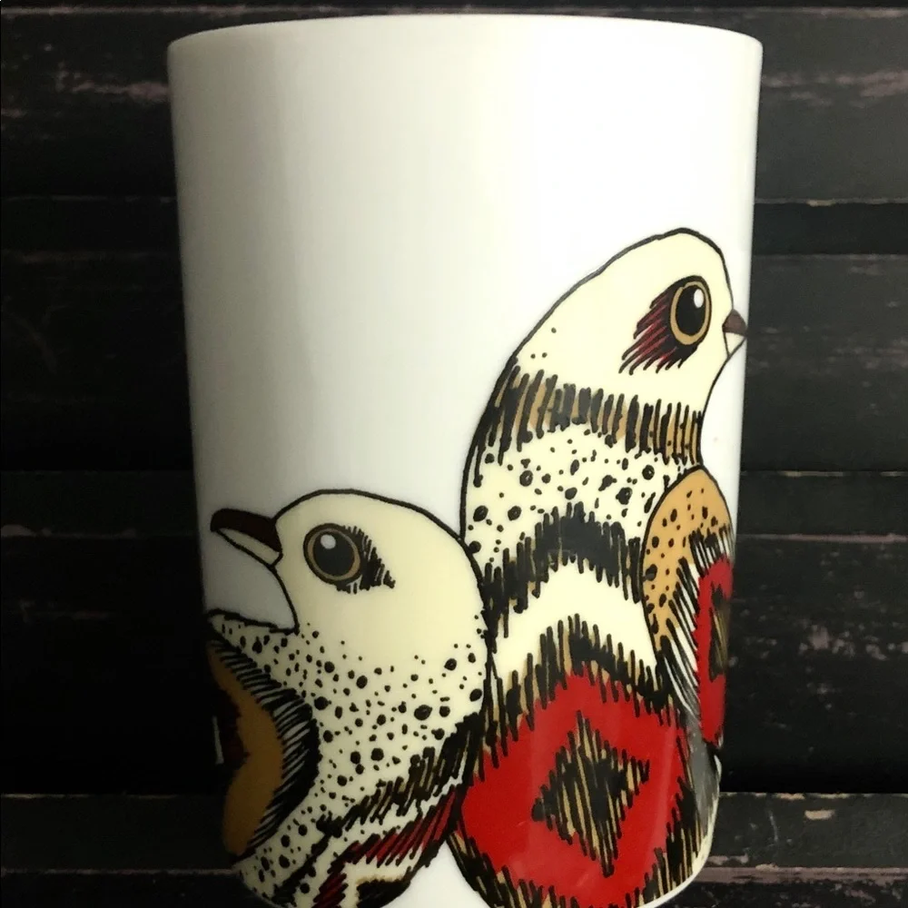 DANICA STUDIO Porcelain Bath Tumbler Perch